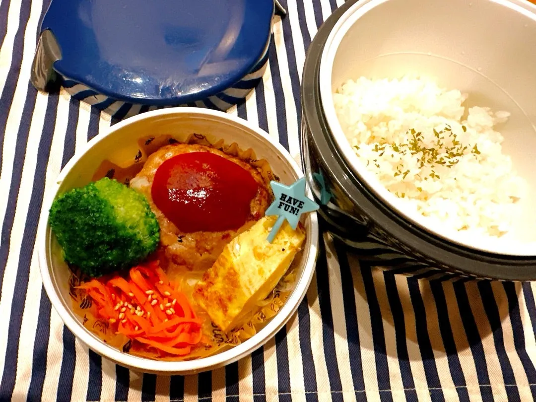 息子弁当♪♪4年生残り僅か☆