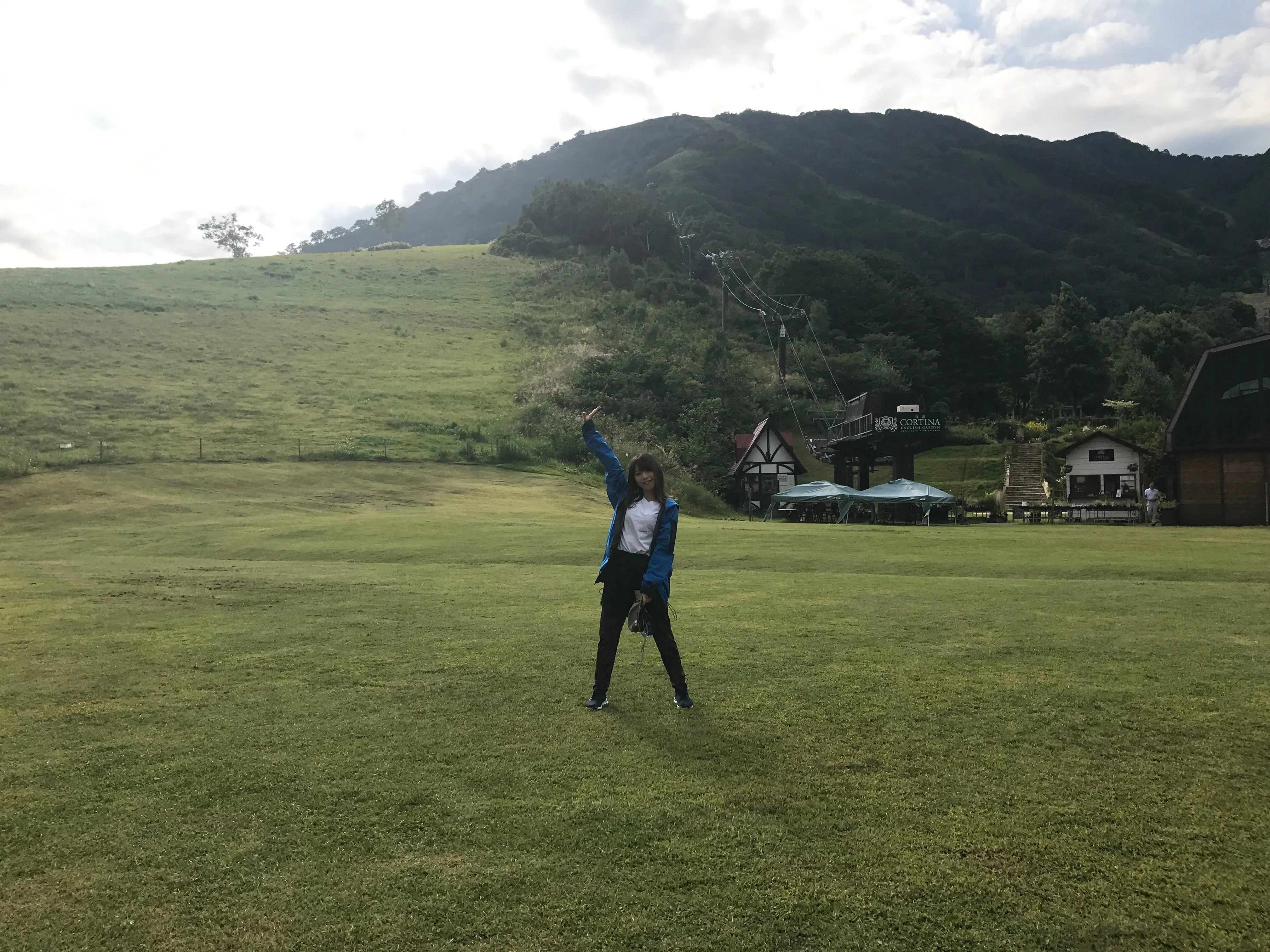 白馬なう。